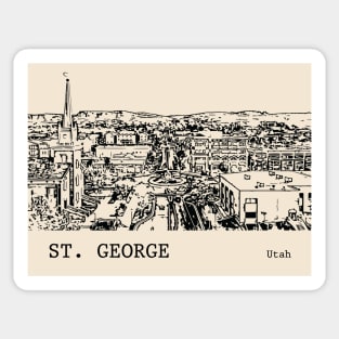 St. George Utah Sticker